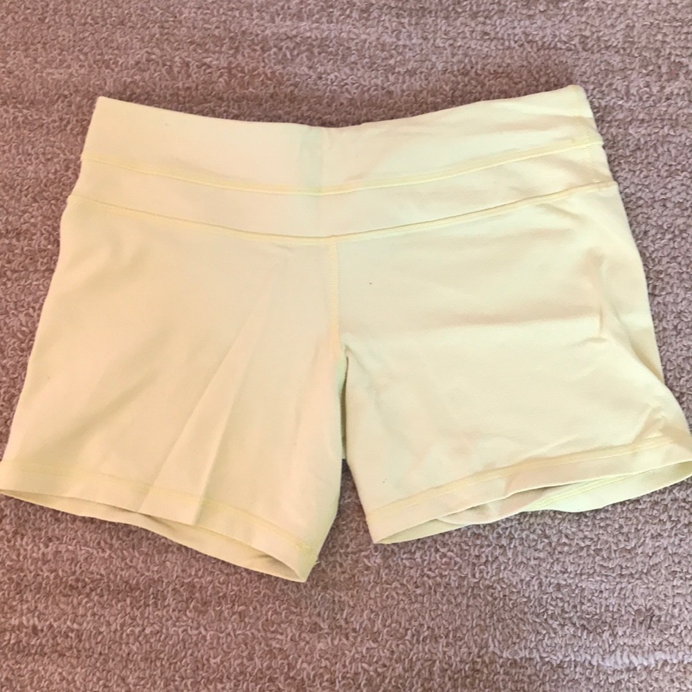 Yellow Lululemon Shorts!